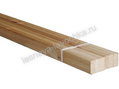 брусок 15х45 мм 3 м строганый Экстра под покраску - Деревянные погонажные изделия, интернет-магазин "Лесная лавка", Екатеринбург