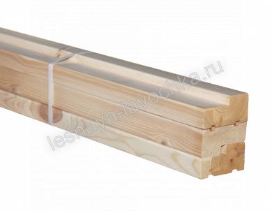 Дверная коробка 43х90 мм 2,1 м сорт Б с сучками - Деревянные погонажные изделия, интернет-магазин "Лесная лавка", Екатеринбург