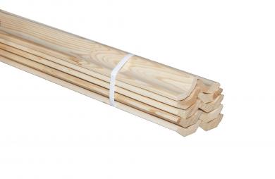 Плинтус 42 мм 3 м под покраску - Деревянные погонажные изделия, интернет-магазин "Лесная лавка", Екатеринбург