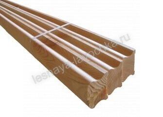 Перила 45х75 мм 2,5 м Экстра - Деревянные погонажные изделия, интернет-магазин "Лесная лавка", Екатеринбург