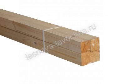 брусок 45х45 мм 2 м строганый - Деревянные погонажные изделия, интернет-магазин "Лесная лавка", Екатеринбург