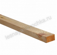 брусок сухой 30х50 мм 3 м  - Деревянные погонажные изделия, интернет-магазин "Лесная лавка",  Екатеринбург