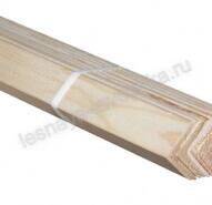 Уголок 43х43 мм 2 м Экстра - Деревянные погонажные изделия, интернет-магазин "Лесная лавка",  Екатеринбург
