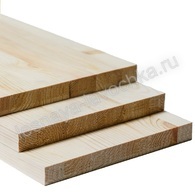 Мебельный щит 45х800х2980 мм Сорт АВ - Деревянные погонажные изделия, интернет-магазин "Лесная лавка",  Екатеринбург