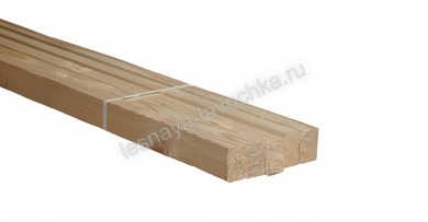 брусок 35х45 мм 3 м строганый 2 сорт - Деревянные погонажные изделия, интернет-магазин "Лесная лавка",  Екатеринбург