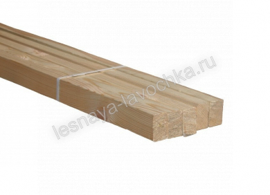 брусок 25х45 мм 3 м строганый 2 сорт - Деревянные погонажные изделия, интернет-магазин "Лесная лавка",  Екатеринбург