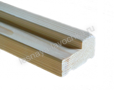 Дверная коробка 35х70 мм 2,1 м Экстра под покраску - Деревянные погонажные изделия, интернет-магазин "Лесная лавка",  Екатеринбург