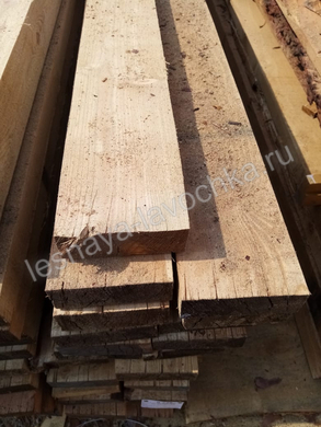 Доса обрезная 50 х150 мм. 3 м. Лиственница 3 сорт - Деревянные погонажные изделия, интернет-магазин "Лесная лавка",  Екатеринбург