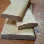 Нащельник деревянный - Деревянные погонажные изделия, интернет-магазин "Лесная лавка",  Екатеринбург