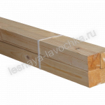 Брусок строганный 45х45 мм 3 м - Деревянные погонажные изделия, интернет-магазин "Лесная лавка",  Екатеринбург