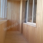 Вагонка на балконе - Деревянные погонажные изделия, интернет-магазин "Лесная лавка",  Екатеринбург