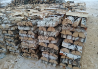 Дрова колотые береза